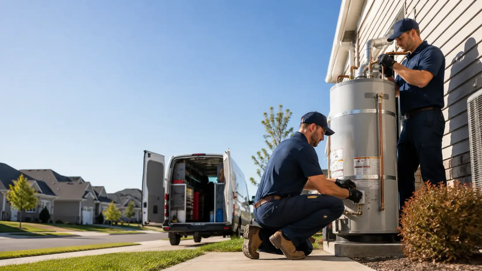 Water Heater Installation in Roberts, WI